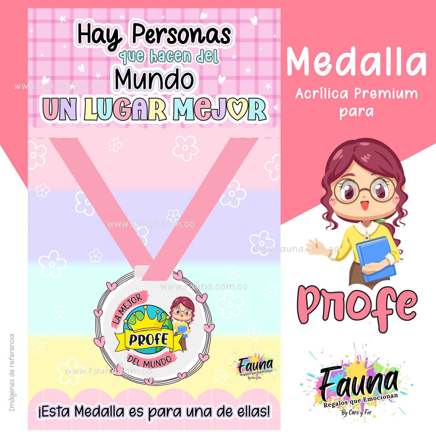 🏅 Medalla “La Mejor Profe del Mundo”
