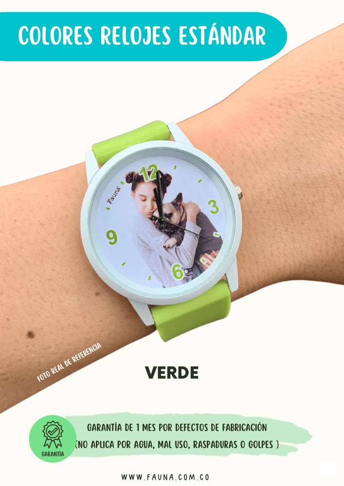 Reloj Estándar Personalizado (1 Reloj)
