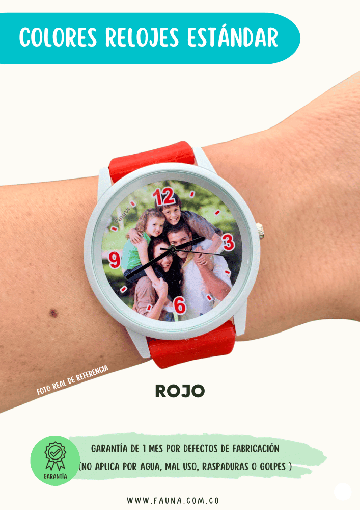 Reloj Estándar Personalizado (1 Reloj)