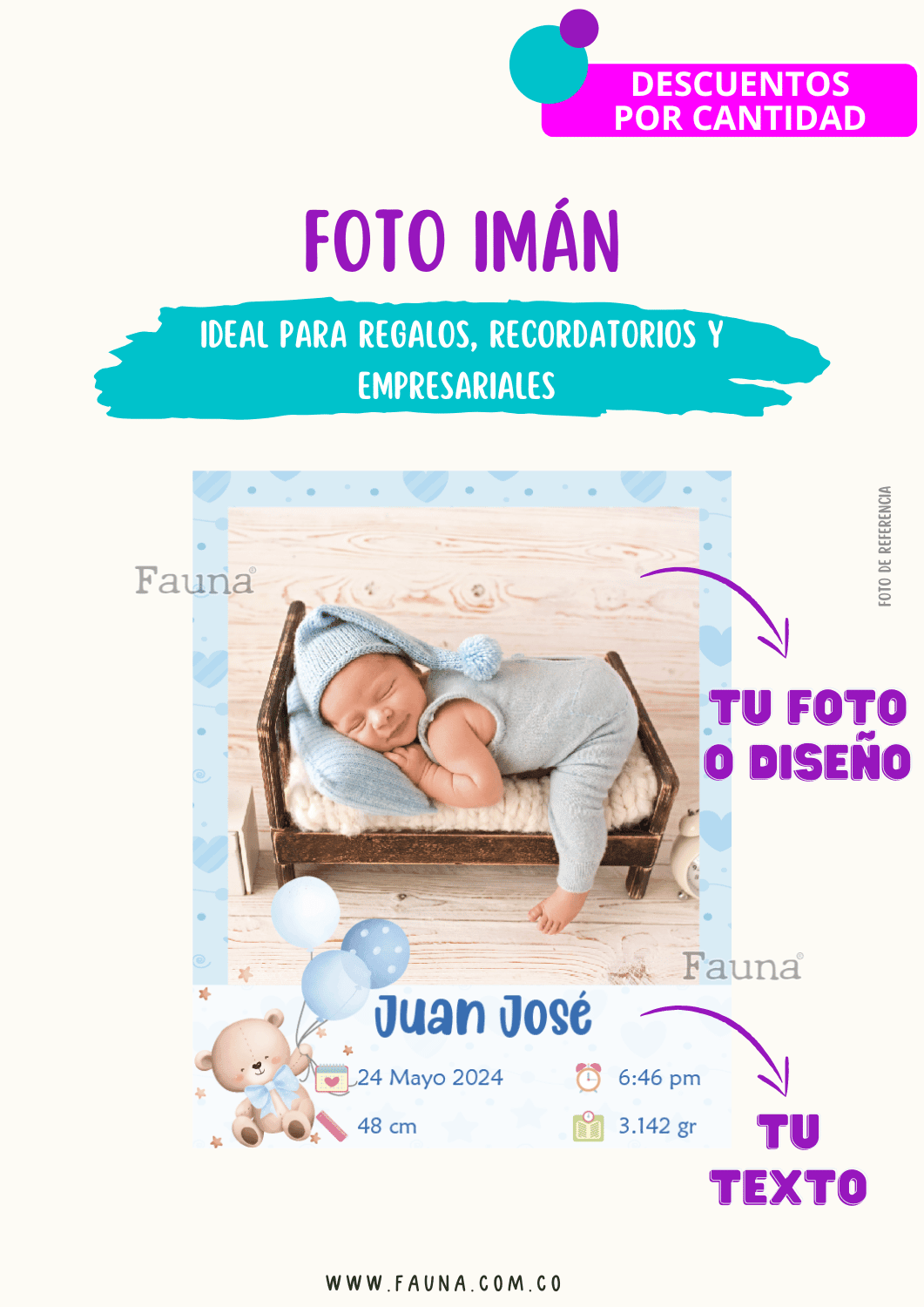 Foto Imán - Fauna Regalos que emocionan