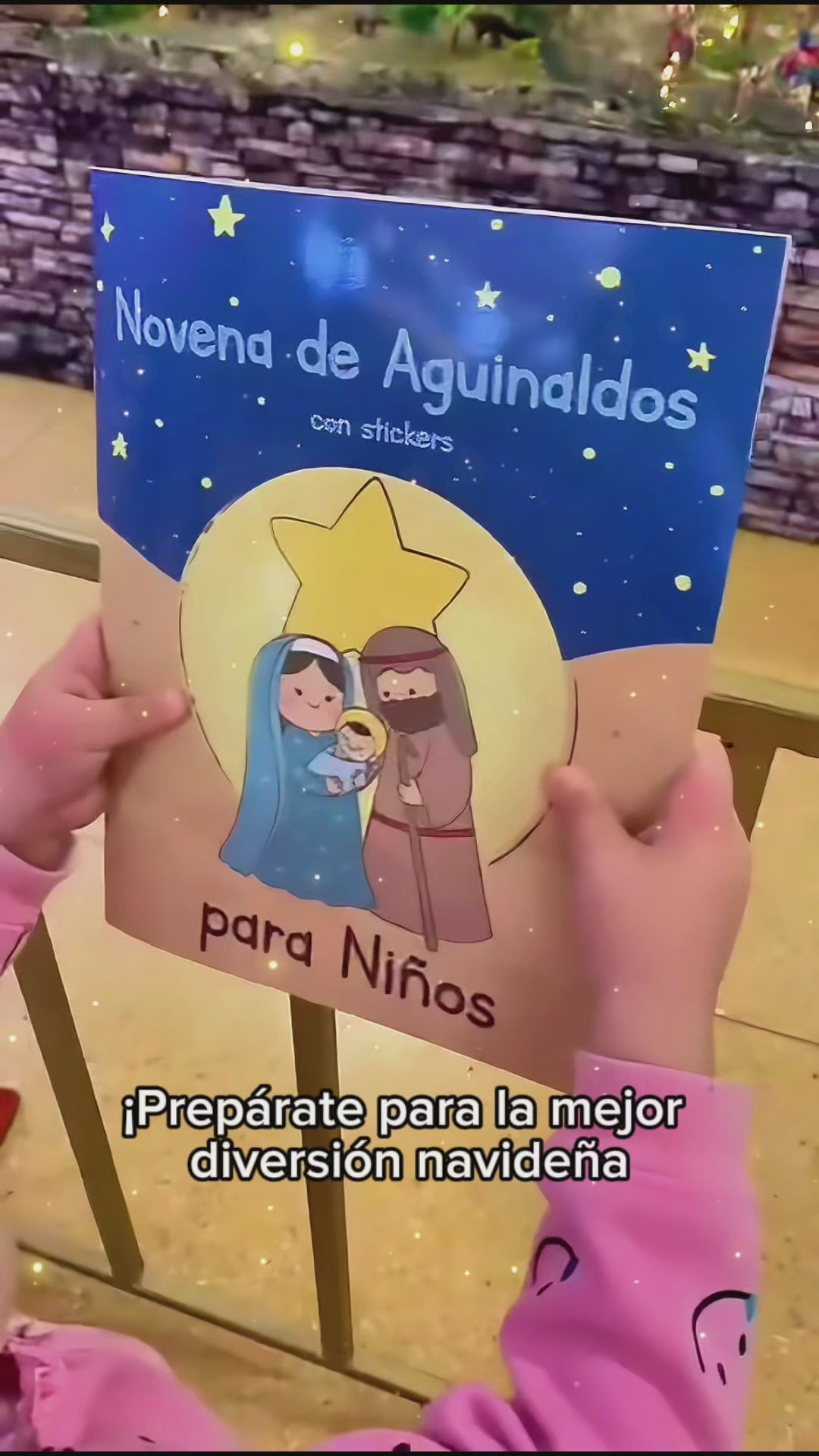 Álbum de Láminas de la Novena de Aguinaldos – Diseñado para Niños