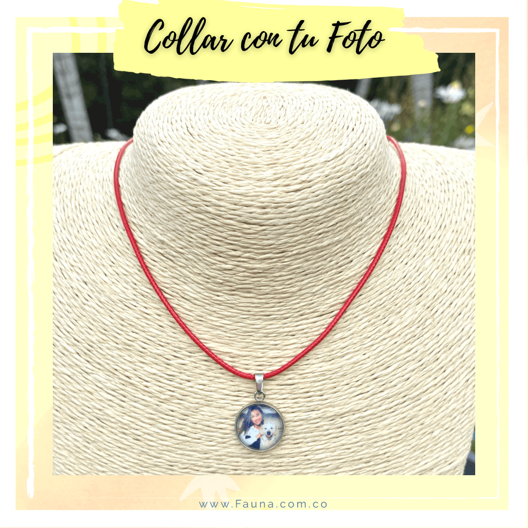 Collar Personalizado con Foto - Fauna Regalos Personalizados