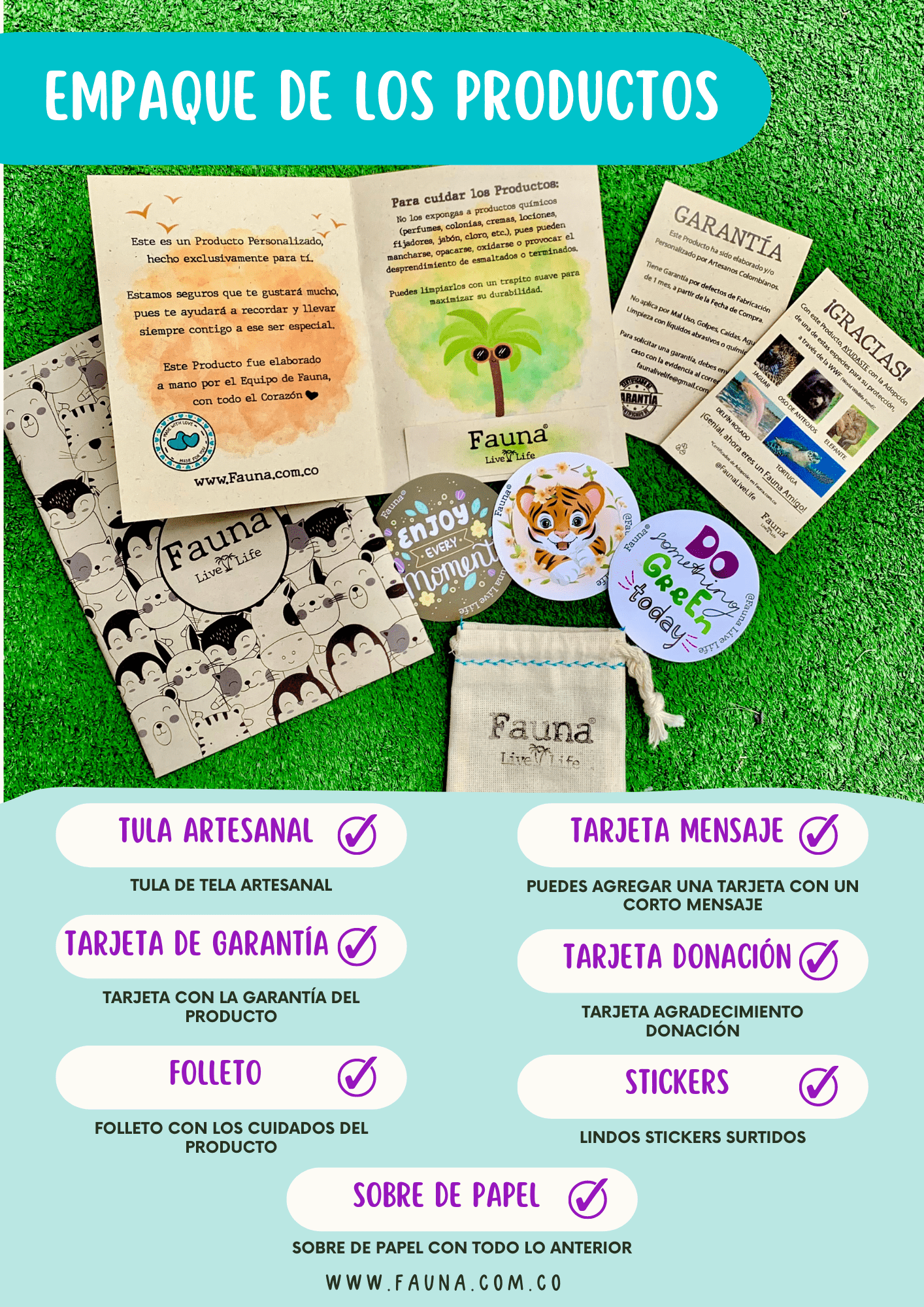 Combo Mega Manillas Personalizadas (5 Manillas) - Fauna Regalos Personalizados
