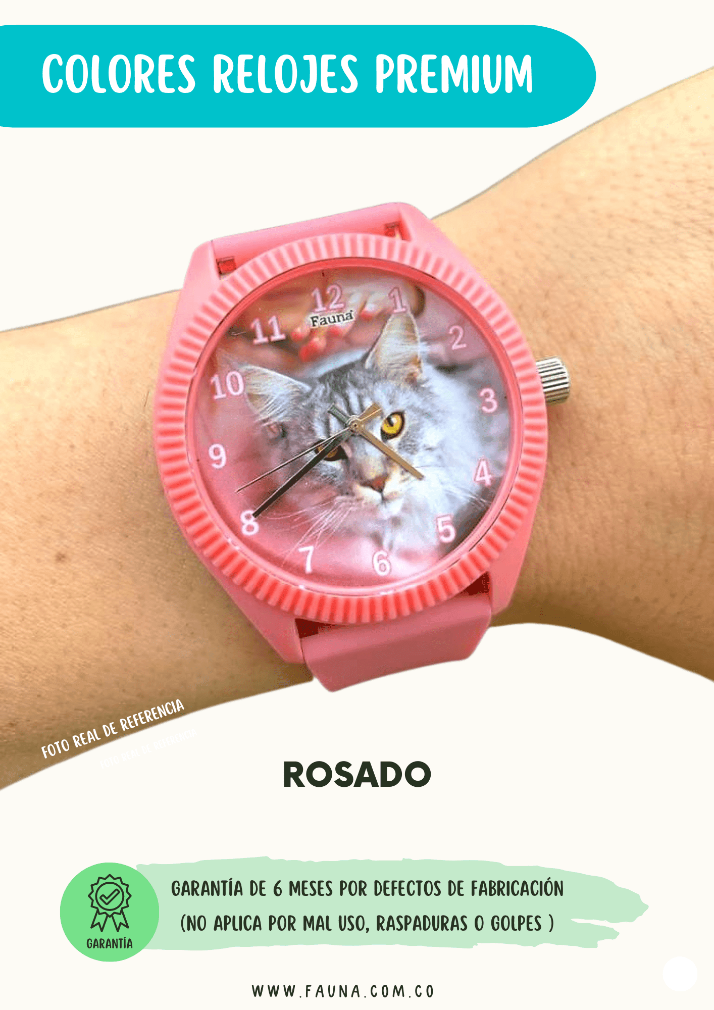 Combo Pareja Relojes Premium Personalizados (2 Relojes) Q&Q by Citizen - Fauna Regalos Personalizados