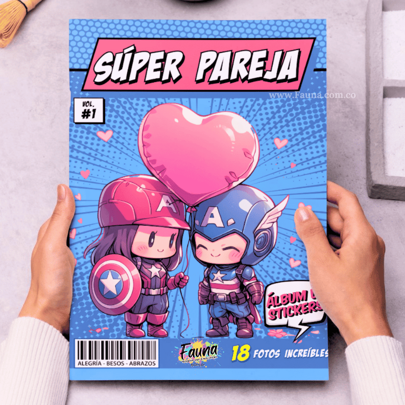 Álbumes Personalizados tipo Panini - Fauna Regalos que emocionan