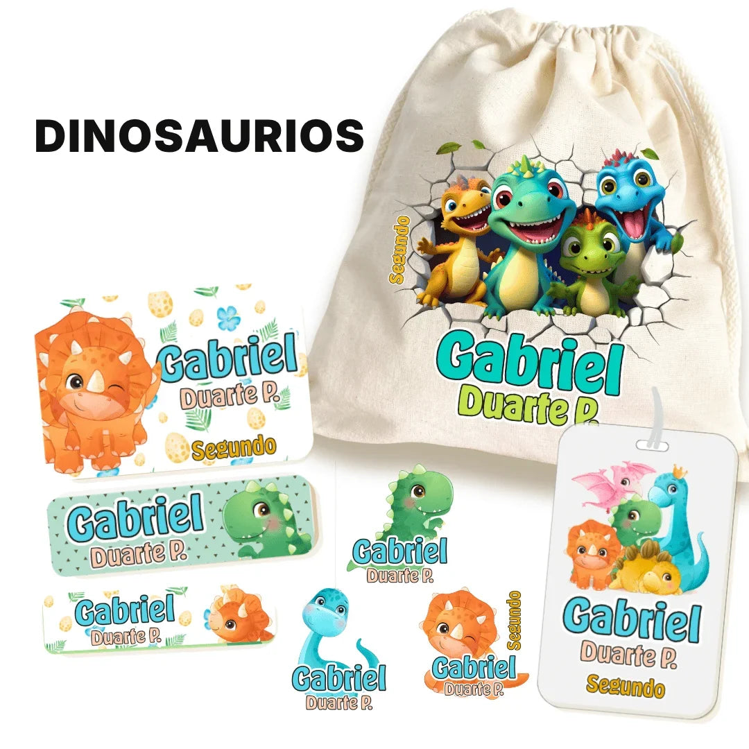 Etiquetas Escolares - Fauna Regalos que emocionan
