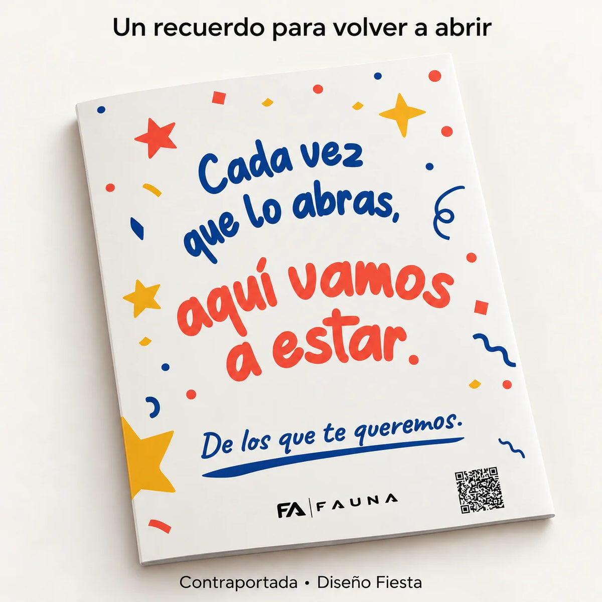 Álbum Personalizado con Fotos y Mensajes – De los que te Queremos | Fiesta