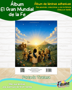 ⚽✨ El Gran Mundial de la Fe – Álbum de Láminas Bíblico para Niños (incluye todas las láminas)