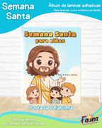 Álbum de Láminas de la Semana Santa 2026 – Para Niños (Incluye todas las láminas)