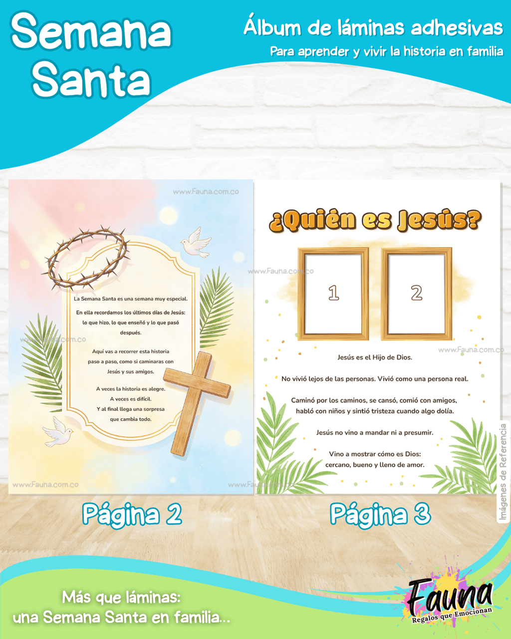 Álbum de Láminas de la Semana Santa 2026 – Para Niños (Incluye todas las láminas)