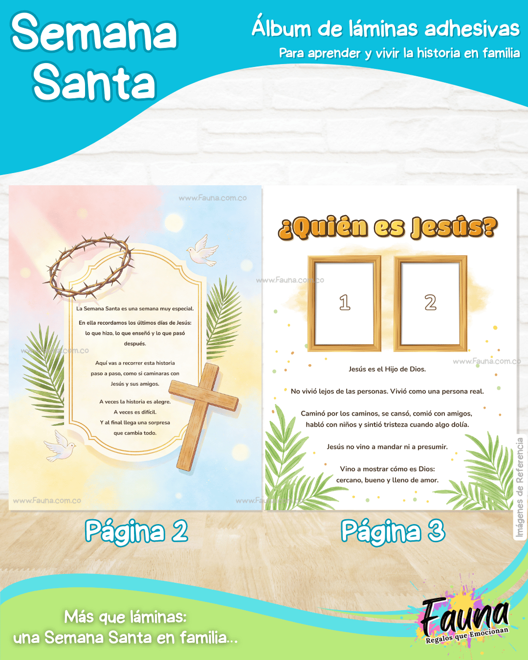 Álbum de Láminas de la Semana Santa 2026 – Para Niños (Incluye todas las láminas)