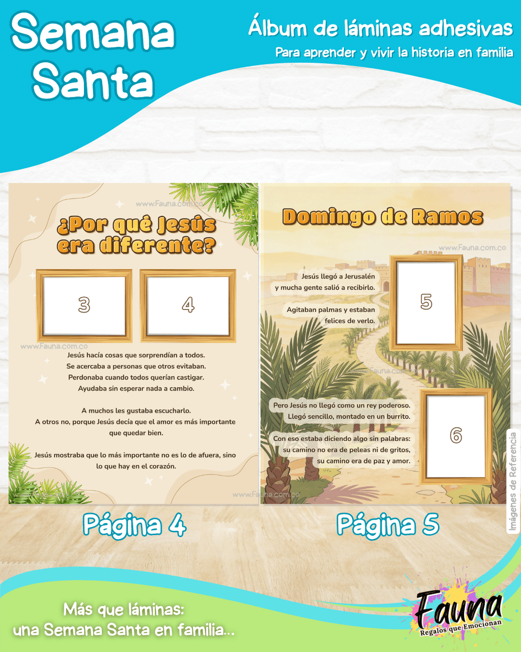 Álbum de Láminas de la Semana Santa 2026 – Para Niños (Incluye todas las láminas)