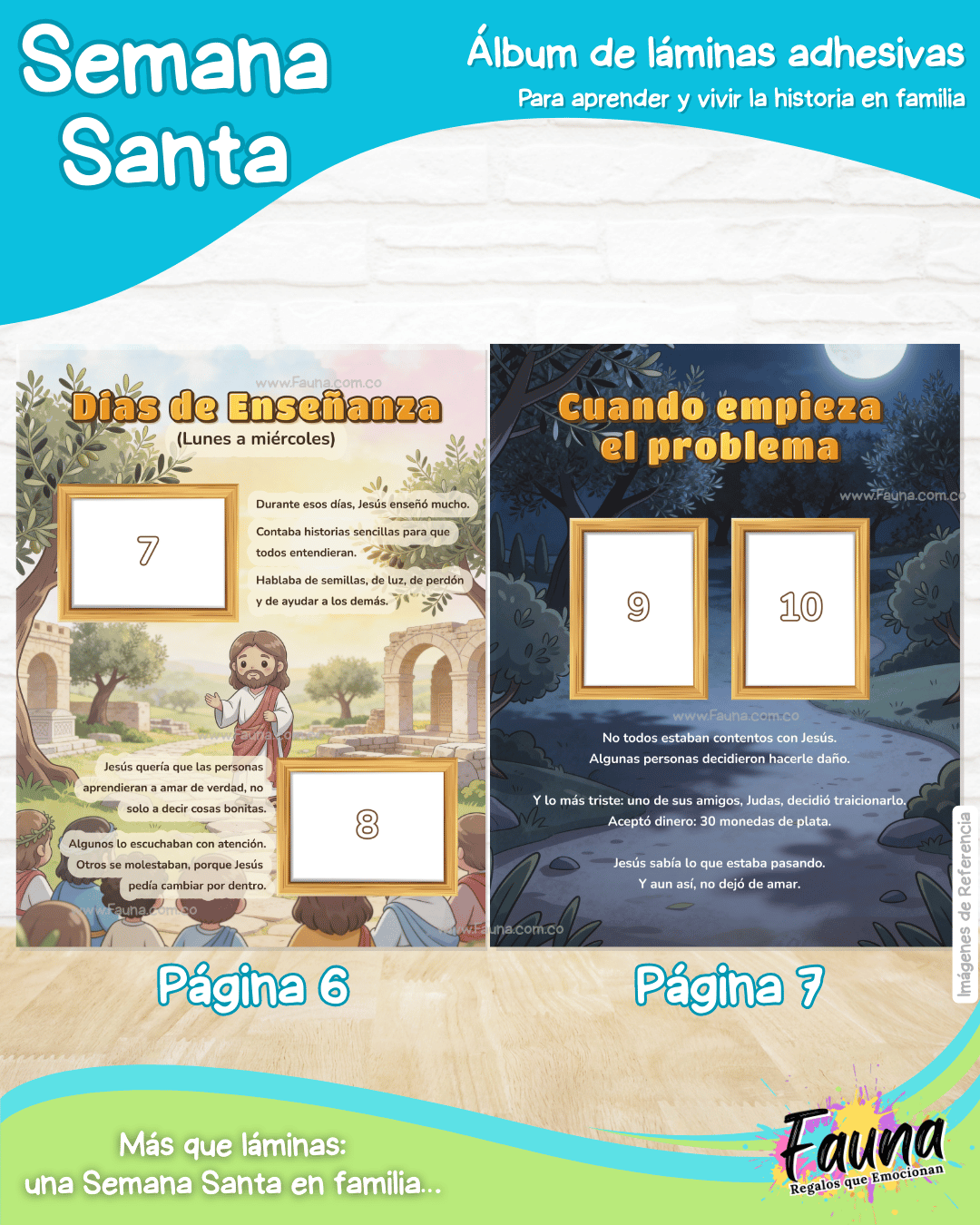 Álbum de Láminas de la Semana Santa 2026 – Para Niños (Incluye todas las láminas)