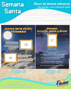 Álbum de Láminas de la Semana Santa 2026 – Para Niños (Incluye todas las láminas)