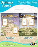 Álbum de Láminas de la Semana Santa 2026 – Para Niños (Incluye todas las láminas)