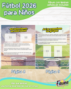 Álbum de Láminas de Fútbol 2026 para Niños (Incluye todas las láminas)