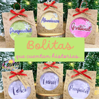 Bolitas Navideñas Premium con Foto Personalizadas x 24 und - Fauna Regalos que emocionan