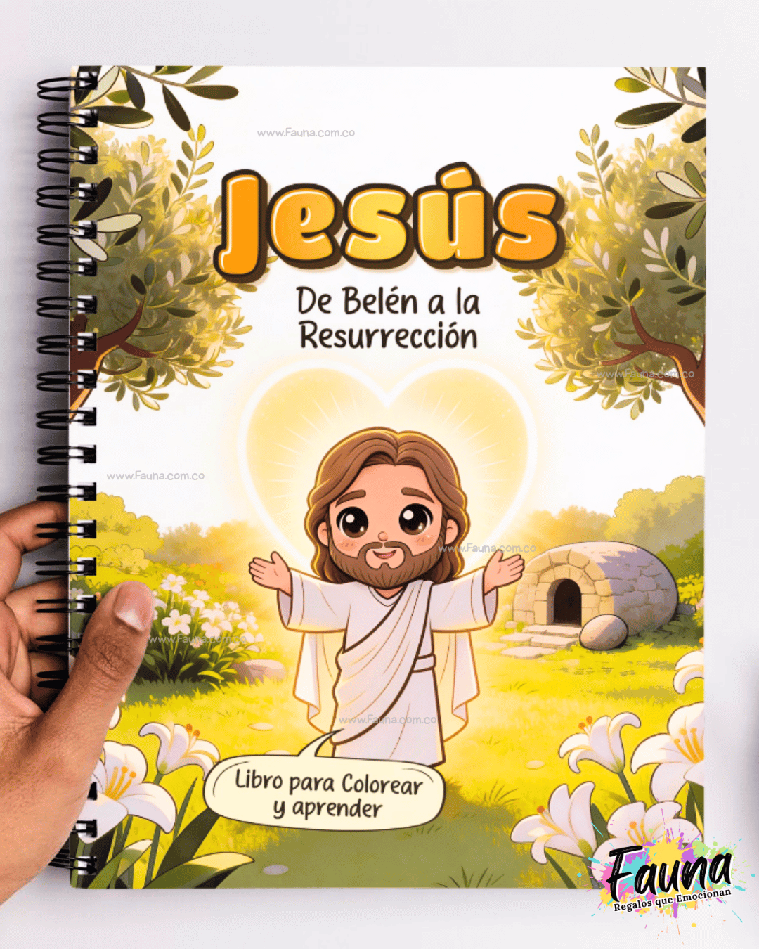 Libro para Colorear y Aprender – Jesús de Belén a la Resurrección