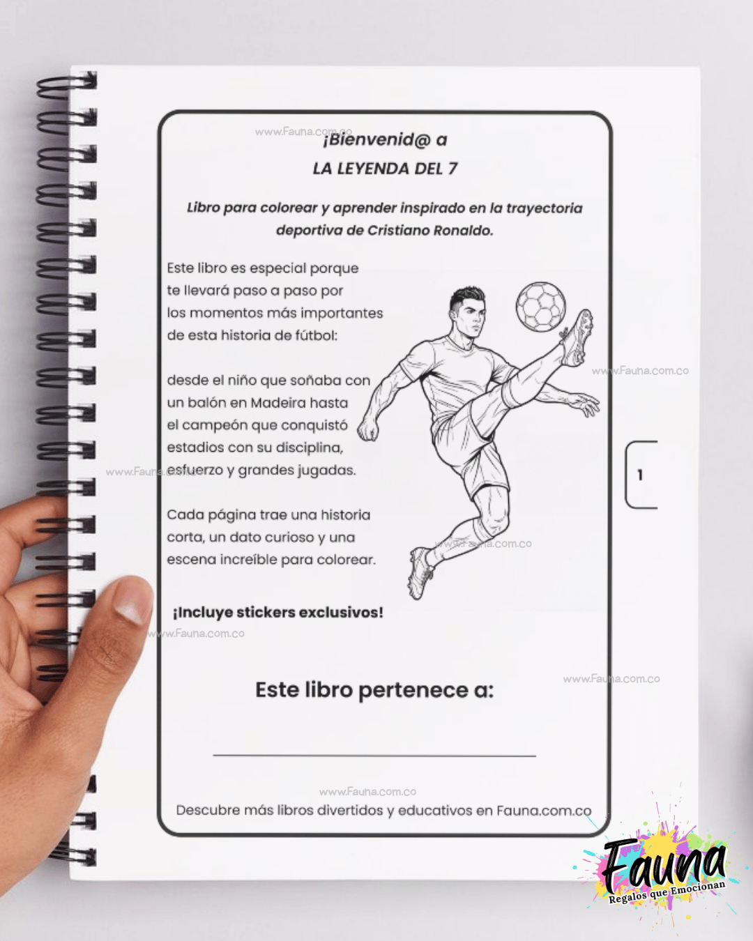 Libro para Colorear y Aprender – La Leyenda del 7