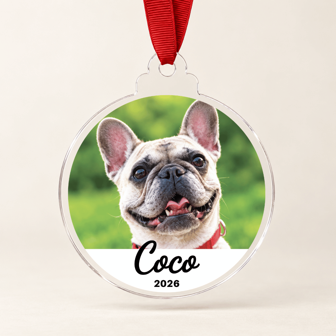 Navidad con Mi Mejor Amigo – Adorno Navideño Personalizado