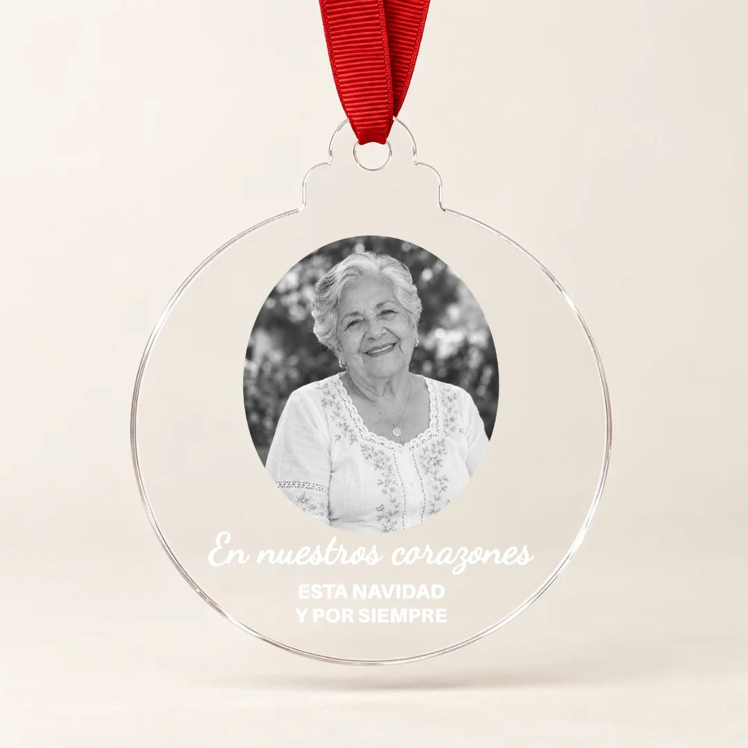 Siempre con Nosotros – Adorno Navideño Personalizado