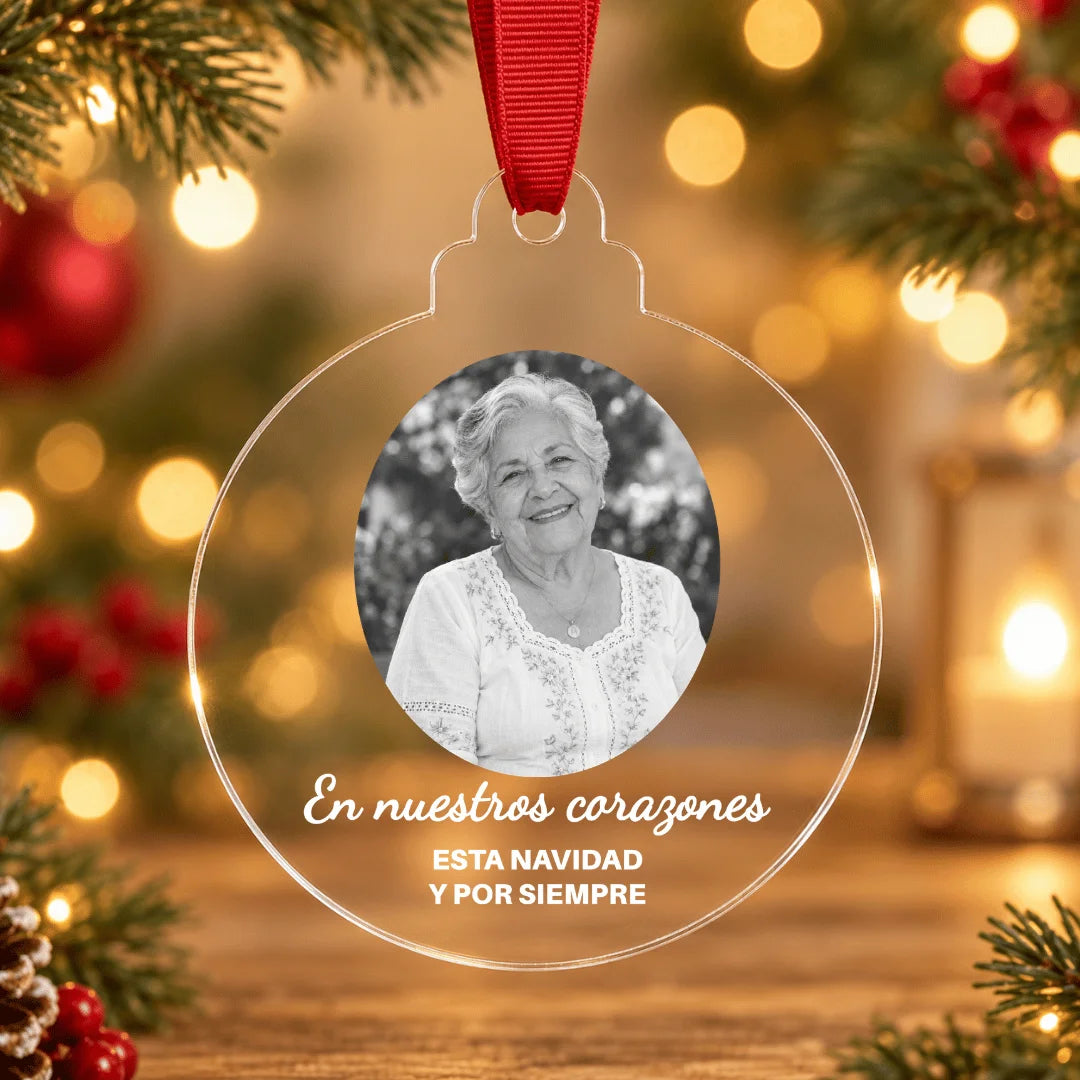 Siempre con Nosotros – Adorno Navideño Personalizado