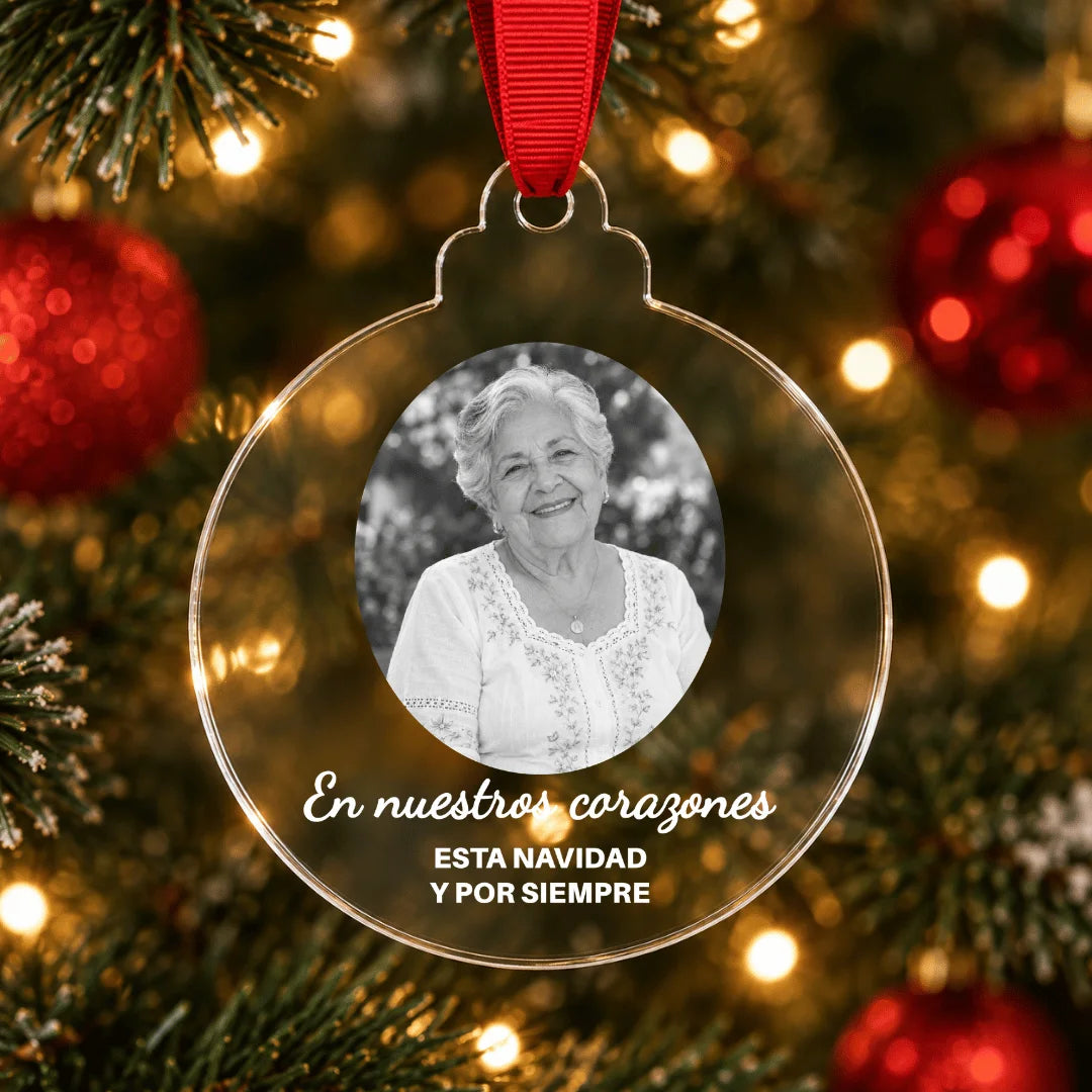 Siempre con Nosotros – Adorno Navideño Personalizado