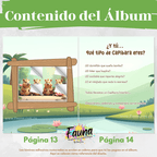 🦫 Álbum de Láminas Capibara – Diversión con el Roedor Más Tierno del Mundo