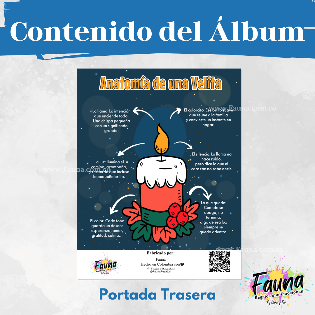 Álbum Día de las Velitas 2025 – Álbum con Láminas tipo Panini 🕯️