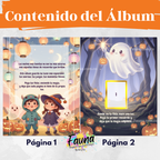 El Desfile de las Linternas Encantadas  – Álbum con Láminas tipo Panini 🎃