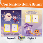El Desfile de las Linternas Encantadas  – Álbum con Láminas tipo Panini 🎃