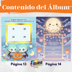 El Desfile de las Linternas Encantadas  – Álbum con Láminas tipo Panini 🎃
