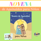 Álbum de Láminas de la Novena de Aguinaldos – Diseñado para Niños - Fauna Regalos que emocionan