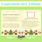Álbum de Láminas de la Novena de Aguinaldos – Diseñado para Niños - Fauna Regalos que emocionan