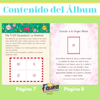 Álbum de Láminas de la Novena de Aguinaldos – Diseñado para Niños - Fauna Regalos que emocionan