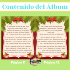 Álbum de Láminas de la Novena de Aguinaldos – Diseñado para Niños - Fauna Regalos que emocionan