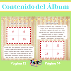 Álbum de Láminas de la Novena de Aguinaldos – Diseñado para Niños - Fauna Regalos que emocionan