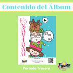 Álbum de Láminas de la Novena de Aguinaldos – Diseñado para Niños - Fauna Regalos que emocionan