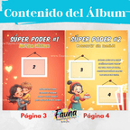 Álbum de Láminas Personalizado – Súper Tía