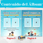 Álbum de Láminas Personalizado – Súper Tía