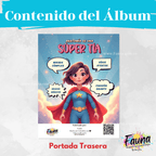 Álbum de Láminas Personalizado – Súper Tía