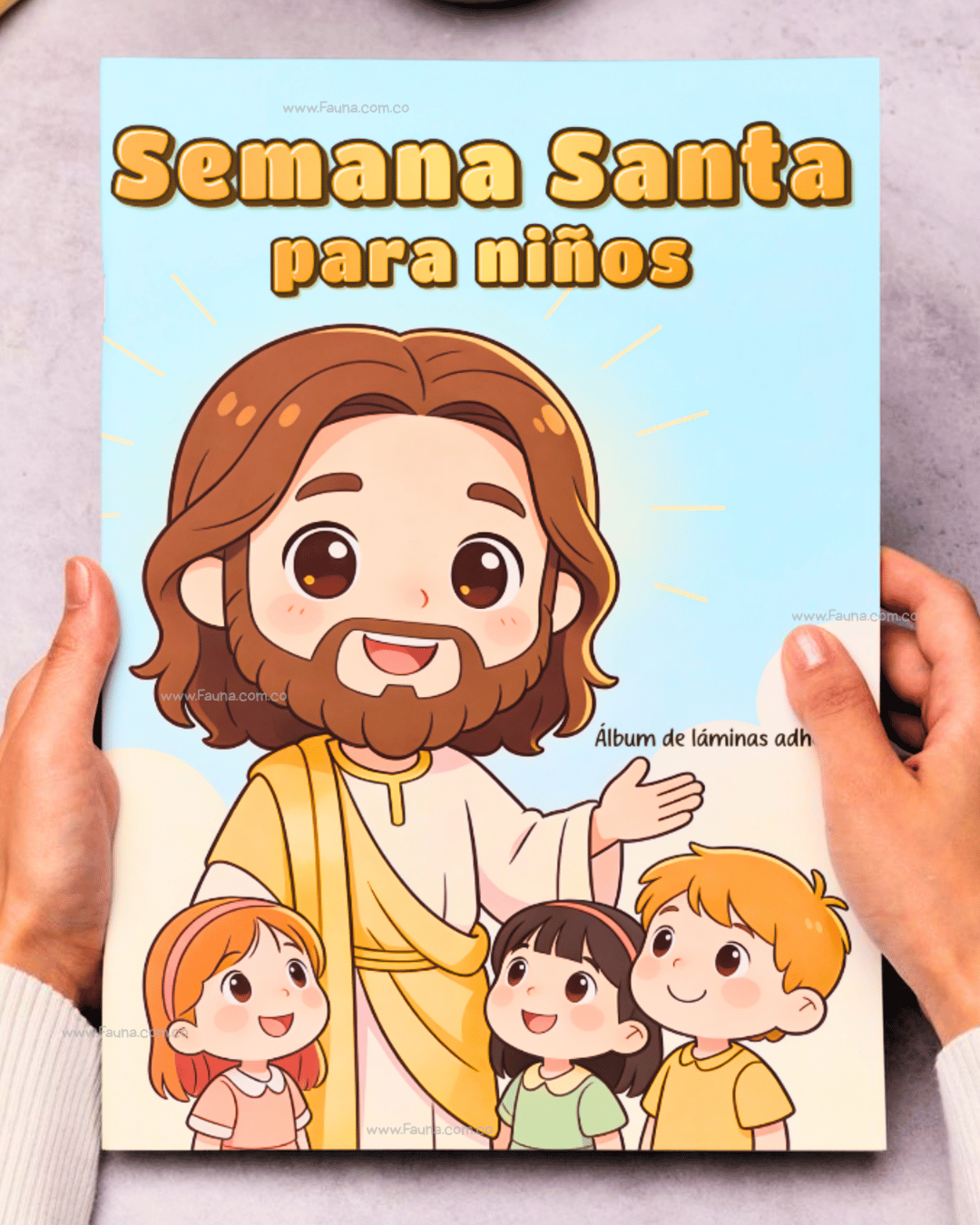 Álbum de Láminas de la Semana Santa 2026 – Para Niños (Incluye todas las láminas)