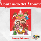 Álbum Infantil de la Novena de Aguinaldos 2025 – Láminas tipo Panini para vivir la Navidad en familia 🎄✨