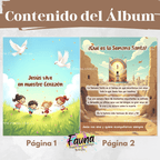 ✨ Álbum de Láminas de la Semana Santa – Diseñado para Niños - con láminas incluidas