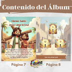 ✨ Álbum de Láminas de la Semana Santa – Diseñado para Niños - con láminas incluidas