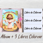 ✨ Álbum de Láminas de la Semana Santa – Diseñado para Niños - con láminas incluidas