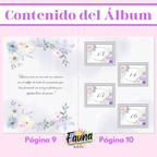 Álbum de Láminas 15 Años Personalizado con 18 Fotos - Fauna Regalos que emocionan