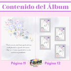 Álbum de Láminas 15 Años Personalizado con 18 Fotos - Fauna Regalos que emocionan