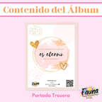 Álbum de Láminas para Aniversario Personalizado con 18 Fotos - Fauna Regalos que emocionan