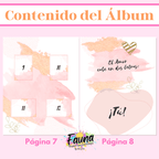Álbum de Láminas para Aniversario Personalizado con 18 Fotos - Fauna Regalos que emocionan